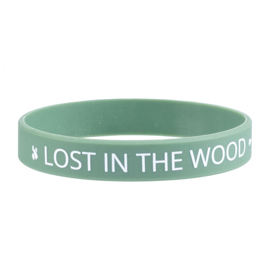 Silicone band, bracelet - Lost in the Wood 2/3