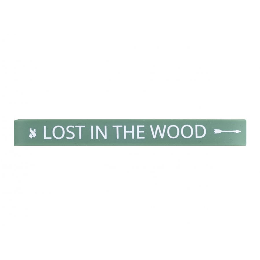 Silikonowa opaska, bransoletka - Lost in the Wood 1/3