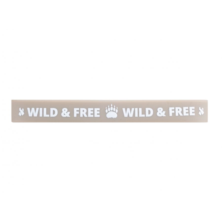 Silikonowa opaska, bransoletka - Wild & Free 1/3
