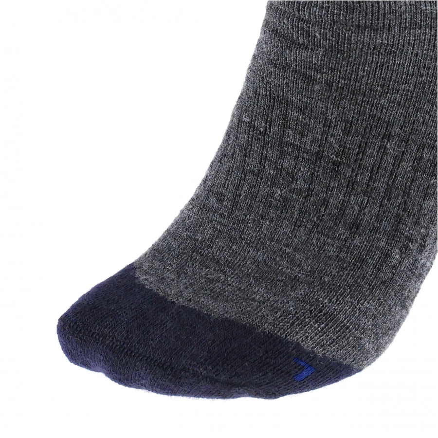 Skarpety męskie Brubeck Trekking Merino grafitowo - niebieskie 4/6