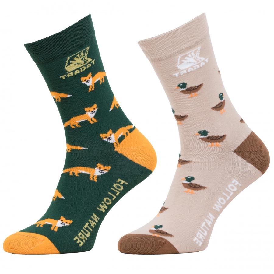 Skarpety męskie Tagart Fn dwupak Summer Duck Fox 1/1