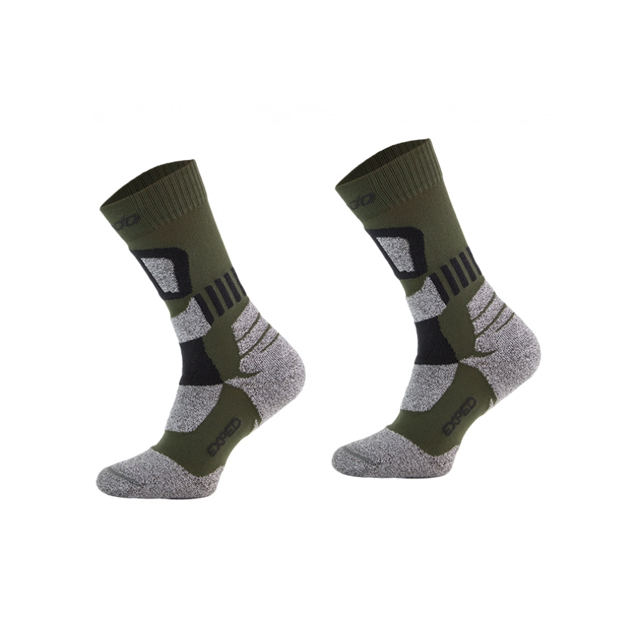 Skarpety techniczne Comodo trekingowe khaki 1/1