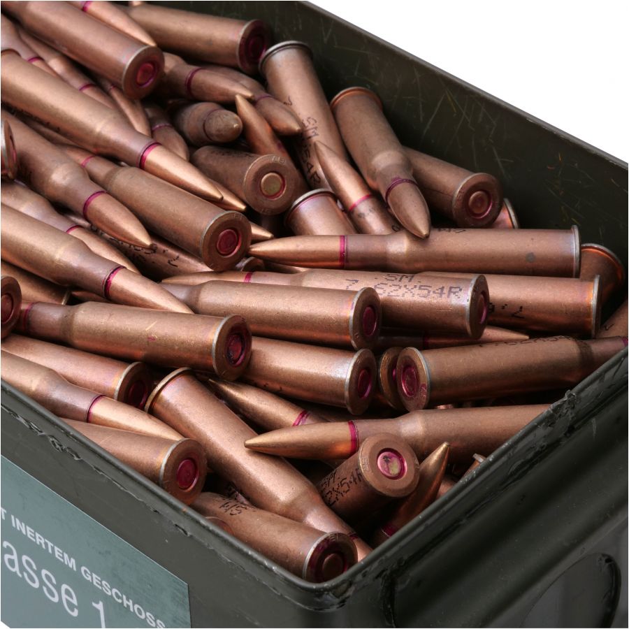 SM Chemnitz 7.62x54R 9.5g/148grs FMJ ammunition 4/4