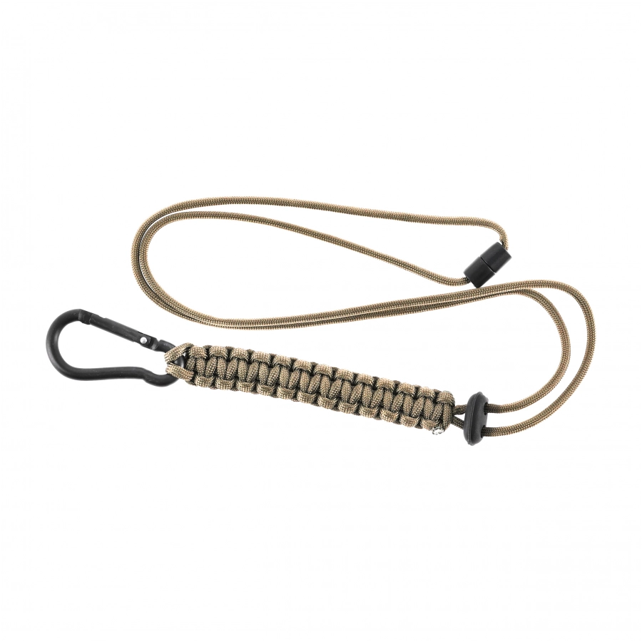 Smycz paracord Mil-Tec coyote 1/4
