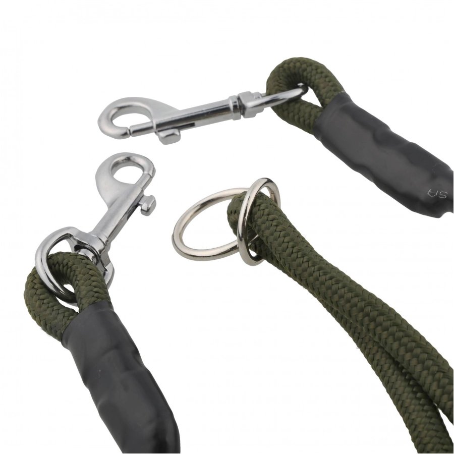 Smycz przepinana 4wild 260 cm 8 mm khaki 3/3