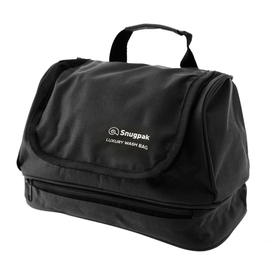 Snugpak Cosmetic Luxury Wash Bag black 1/4