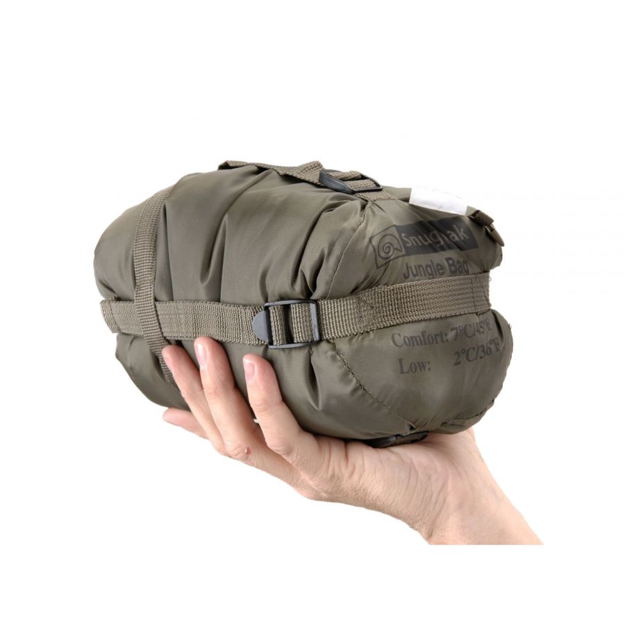 Snugpak Jungle Bag Olive Sleeping Bag for Left Handers 4/4