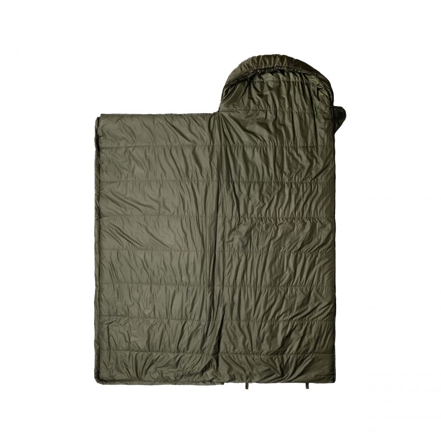 Snugpak Nautilus olive sleeping bag for left-handed people 3/4