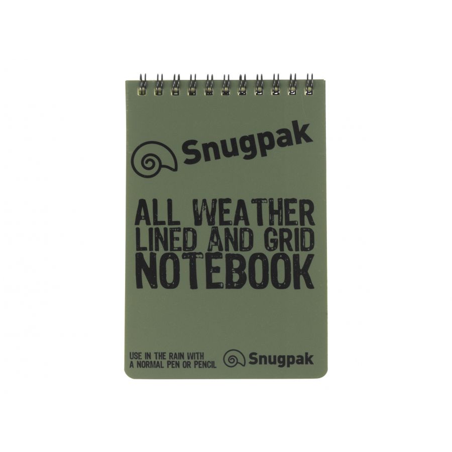 Snugpak Waterproof Notebook 1/4