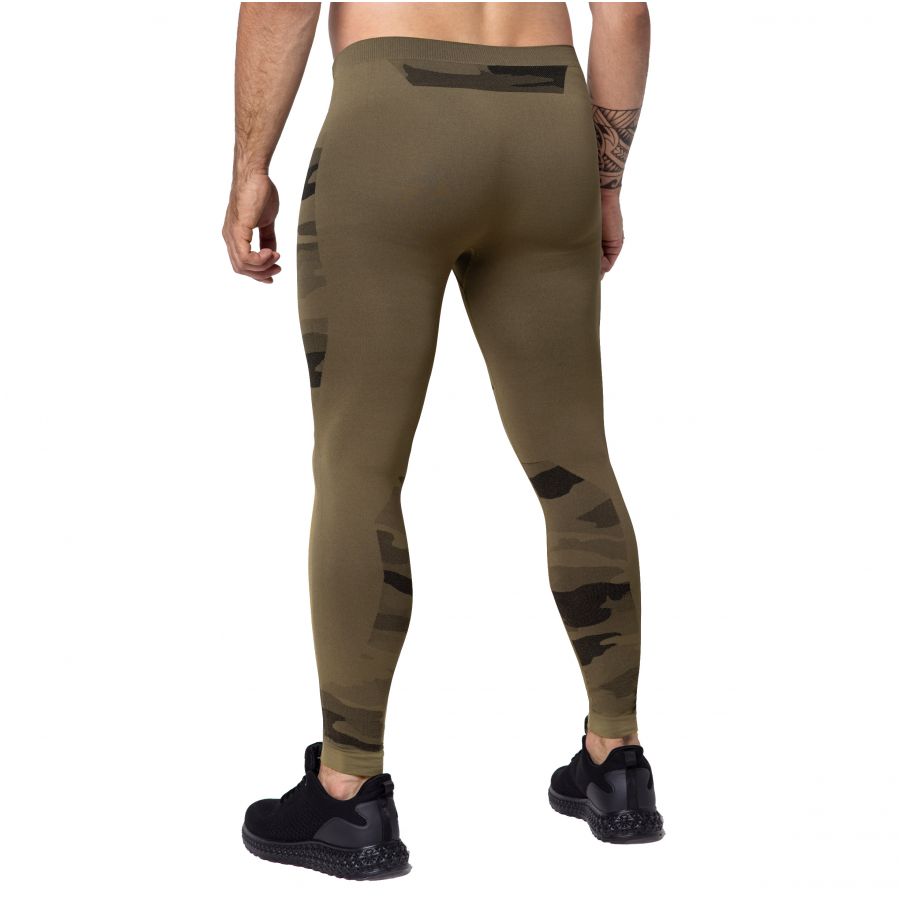 Spaio Military men's leggings sand green 2/4