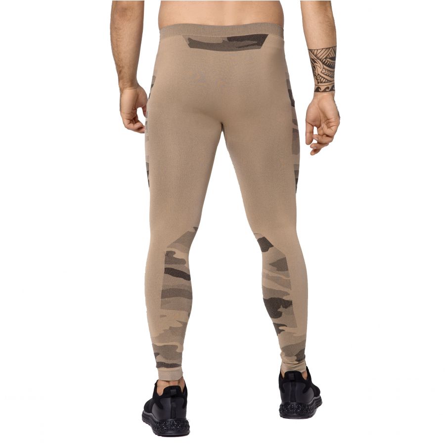 Spaio Military sand men's leggings 2/3