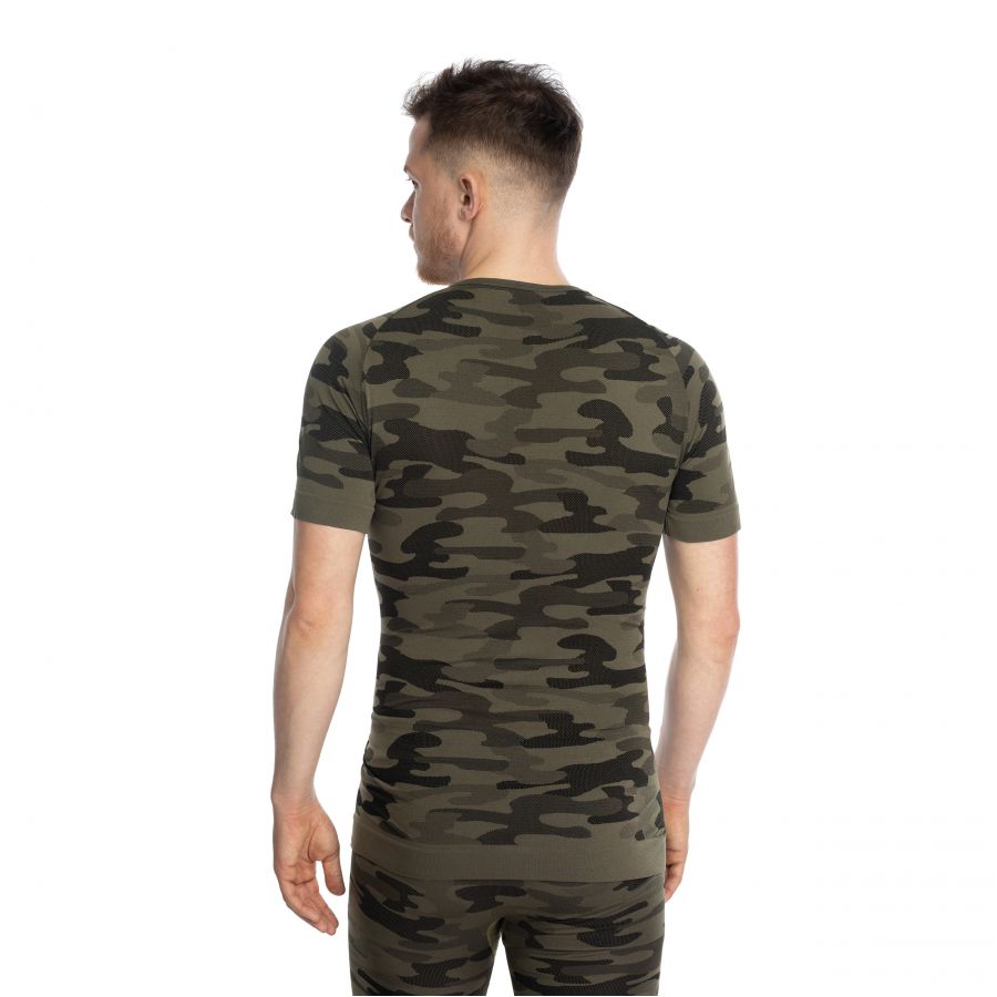 Spaio Military short sleeve men's t-shirt green 2/2