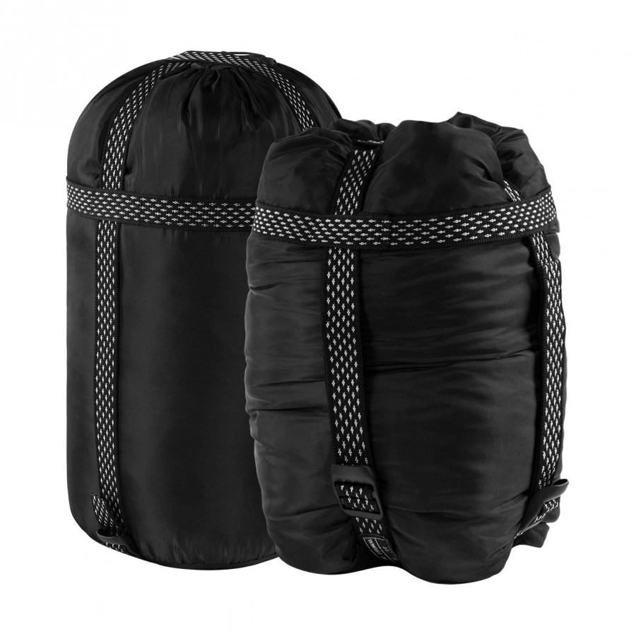 Śpiwór Alpinus Classic 1050 czarno-pomarańczowy dla leworęcznych 2/6