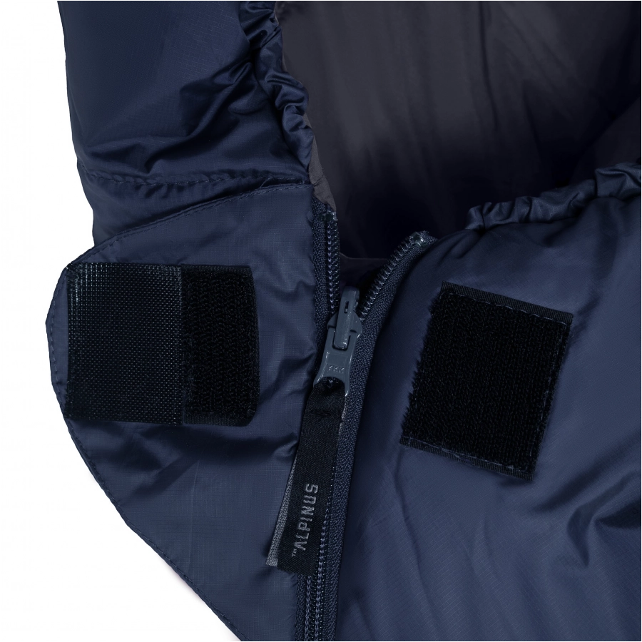 Śpiwór Alpinus Fiber Pro 1500 dla praworęcznych, granatowy 2/7