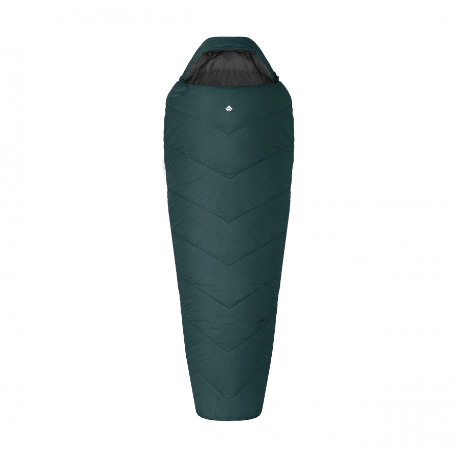 Śpiwór Alpinus Fiber Pro 800 dla leworęcznych, zielony 1/7