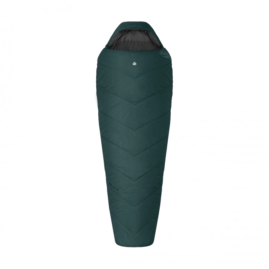 Śpiwór Alpinus Fiber Pro 800 dla praworęcznych, zielony 1/6