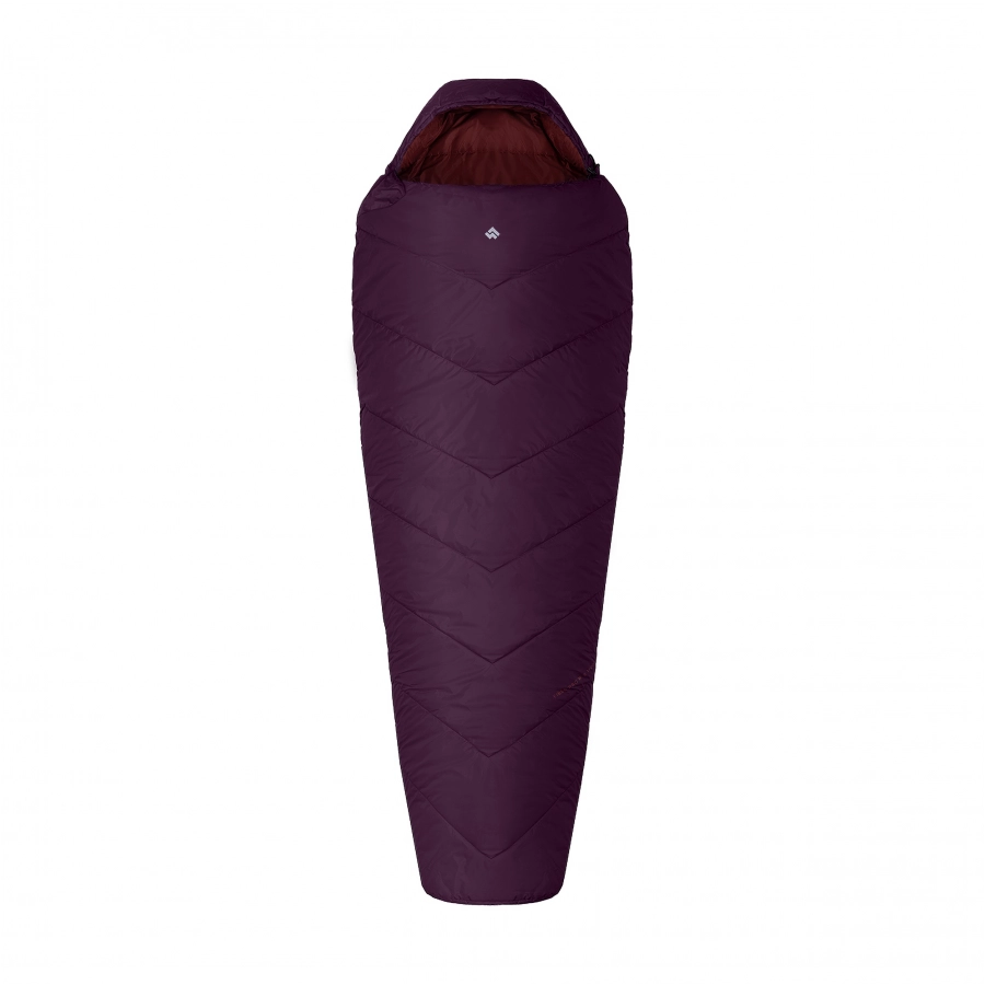 Śpiwór Alpinus Fiber Pro WS 1100 dla leworęcznych, burgundowy 1/8