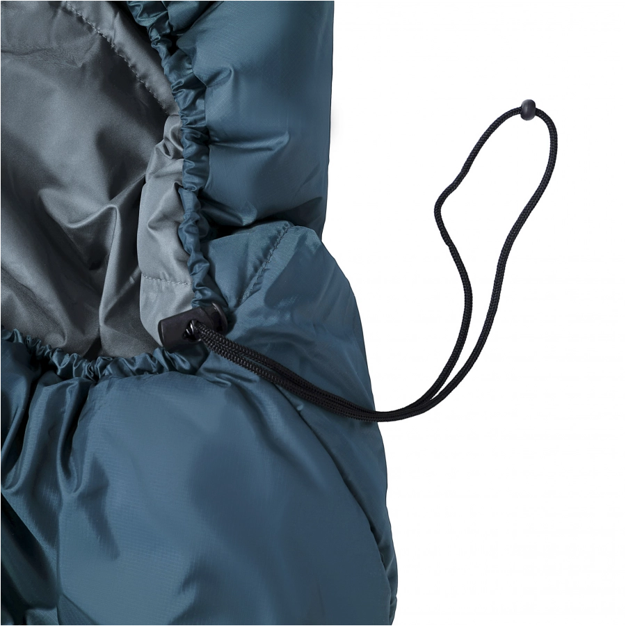 Śpiwór Alpinus Fiber Pro WS 1300 dla praworęcznych, szałwiowy 3/7