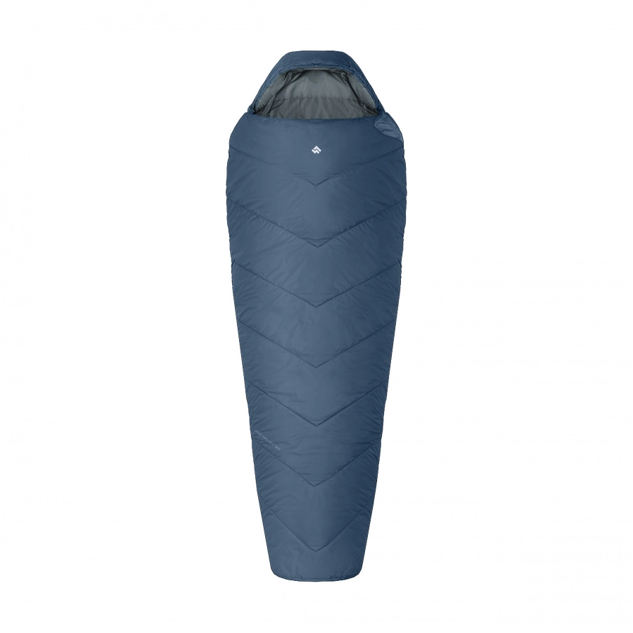 Śpiwór Alpinus Fiber Pro WS 1300 dla praworęcznych, szałwiowy 1/7