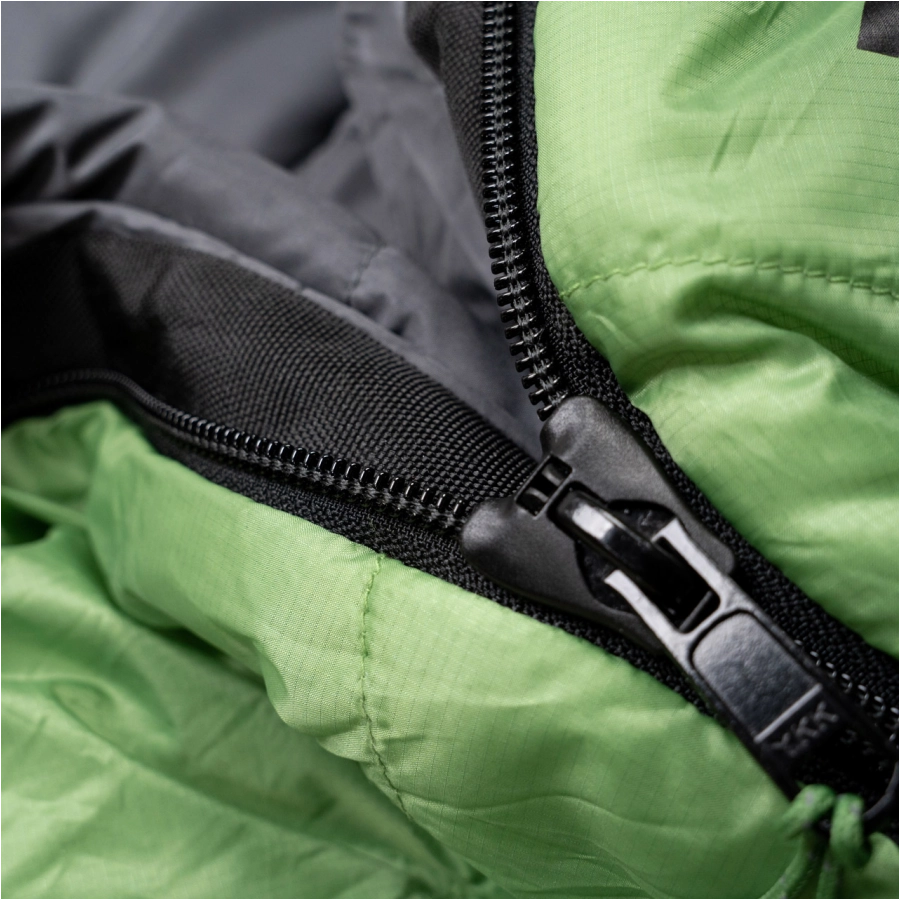 Śpiwór Alpinus Ultralight 850 zielony dla leworęcznych 3/11