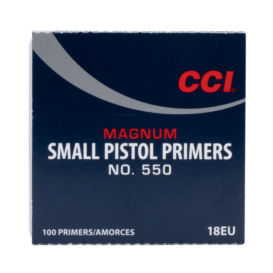 Spłonka CCI pistoletowa mała Magnum No. 550 100 szt. 1/3