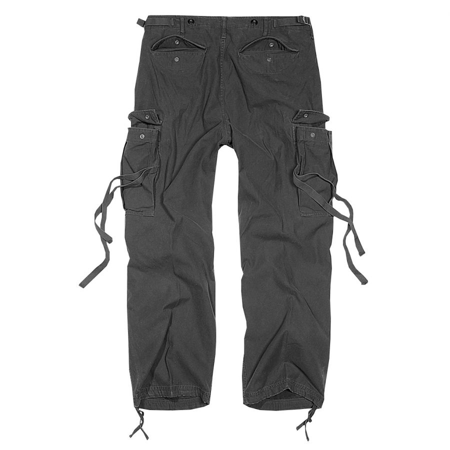 Spodnie bojówki męskie Brandit M65 Vintage czarna 2/3