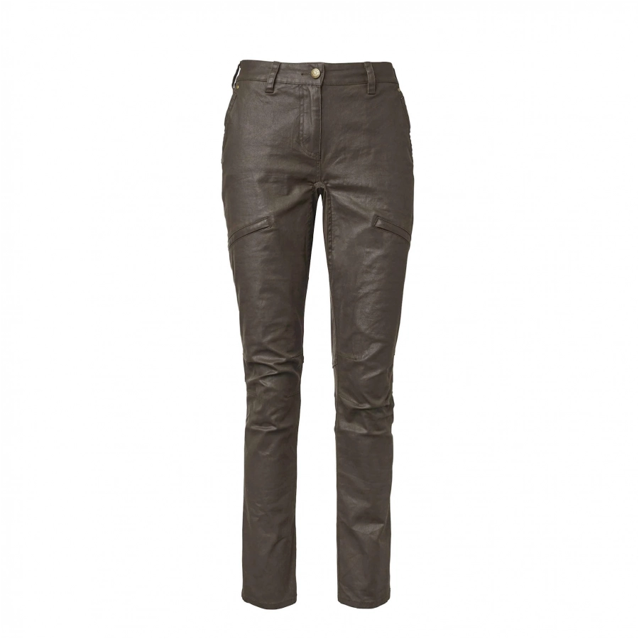 Spodnie myśliwskie damskie Chevalier Vintage Leather Brown 1/2