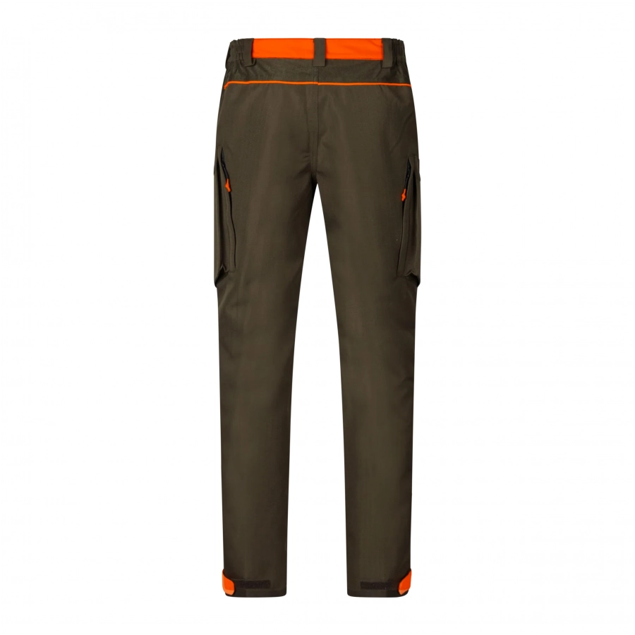 Spodnie Seeland Venture Pine green / Hi-Vis orange 2/7