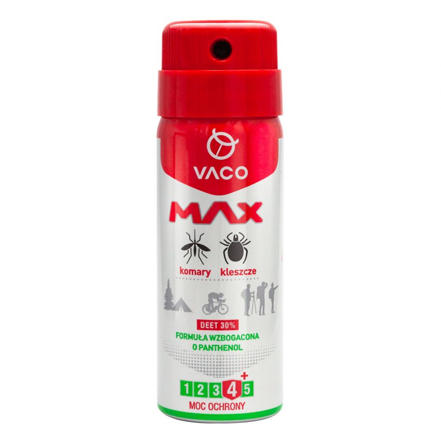 Spray Max Vaco na komary, kleszcze, meszki Z Panthenolem 50 ml 1/1