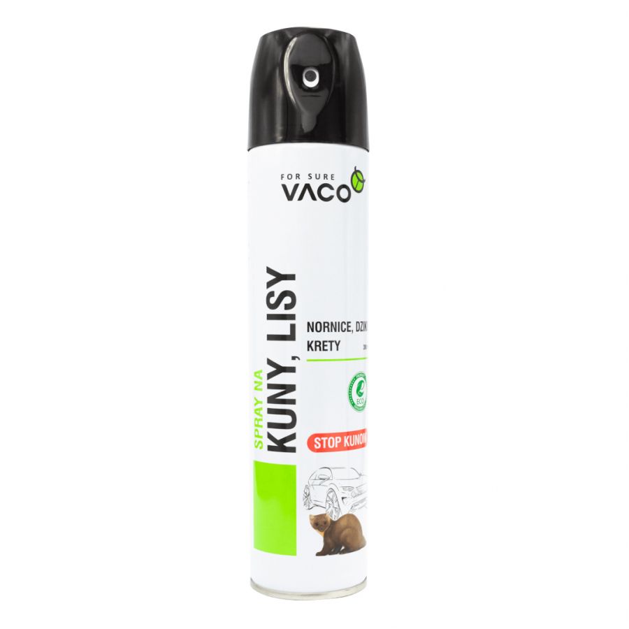Spray Vaco Eco na kuny, lisy, nornice, dziki, krety 300 ml 1/1