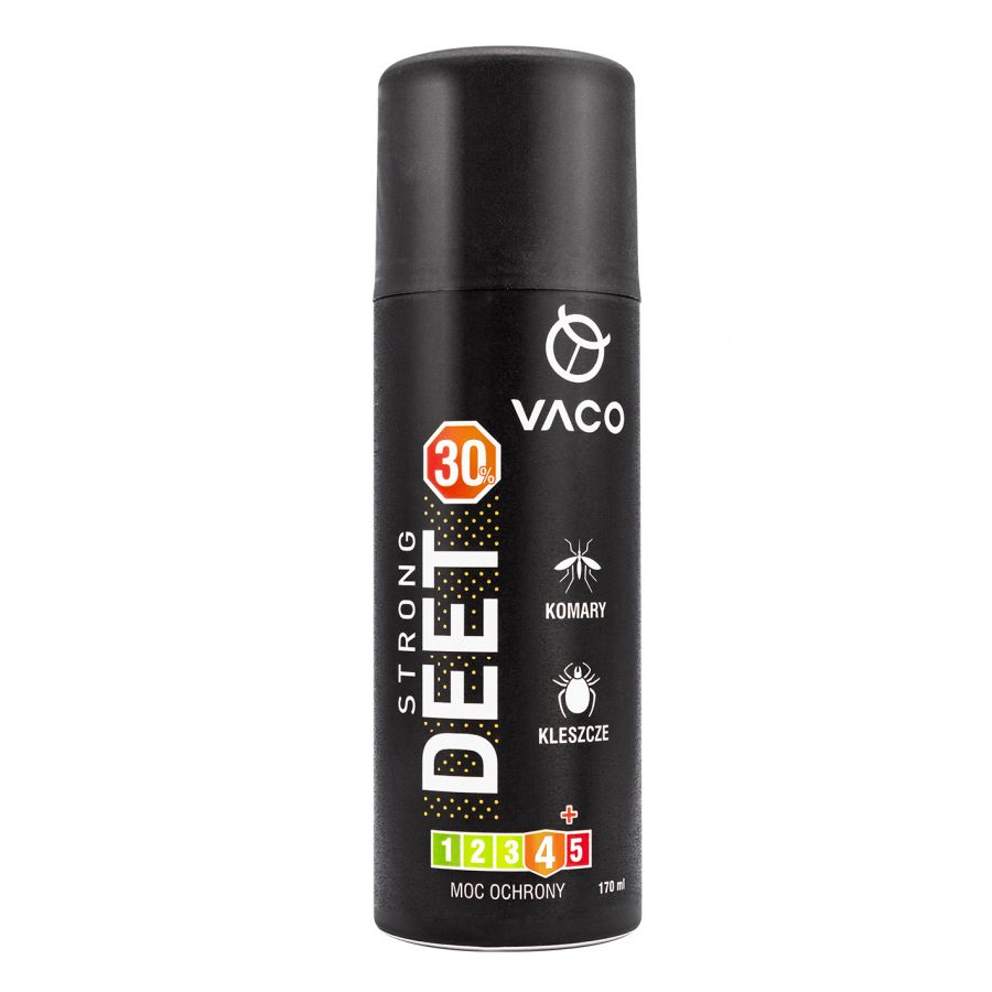 Spray Vaco strong 30 na kleszcze, komary i meszki Deet 30% + Citrodiol 170 ml 1/1