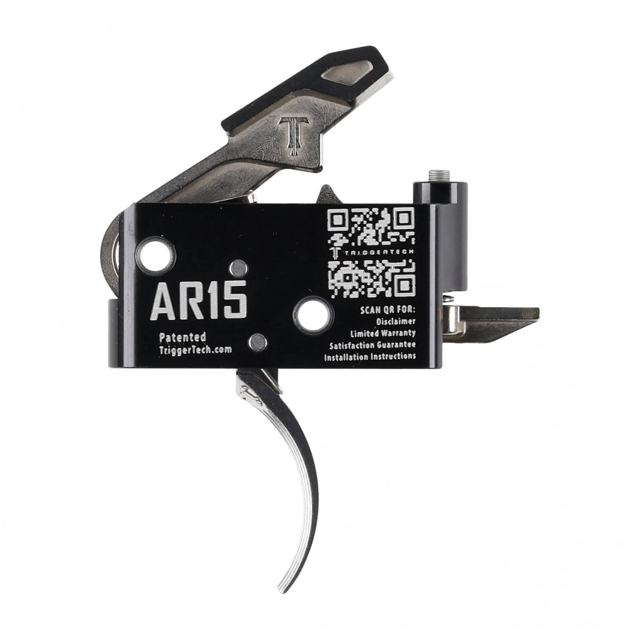 Spust Triggertech AR15 Adaptable Stainless - język spustowy wygięty - Two Stage 2/4