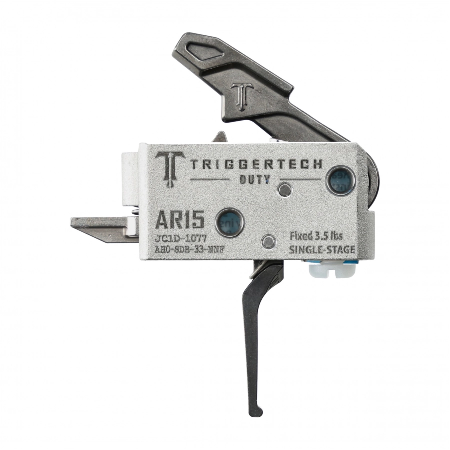 Spust Triggertech AR15 Duty 3,5 lb - język spustowy prosty - Single Stage 1/5