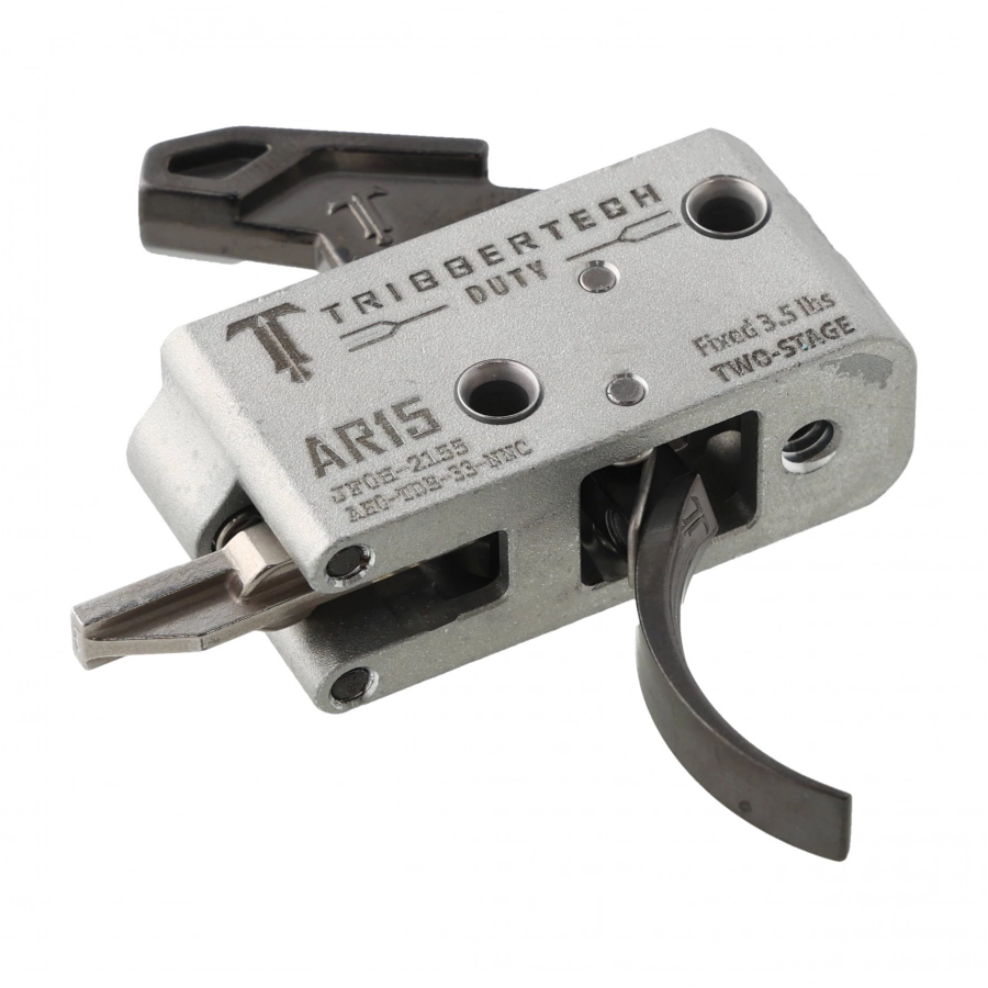 Spust Triggertech AR15 Duty 3,5 lb - język spustowy zakrzywiony - Two Stage 3/4