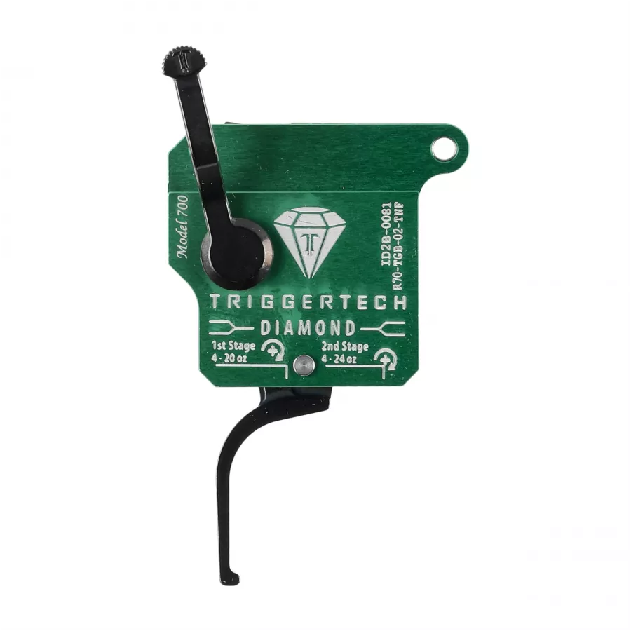 Spust Triggertech R700 Diamond PVD Black - język spustowy prosty - Two Stage 2/4