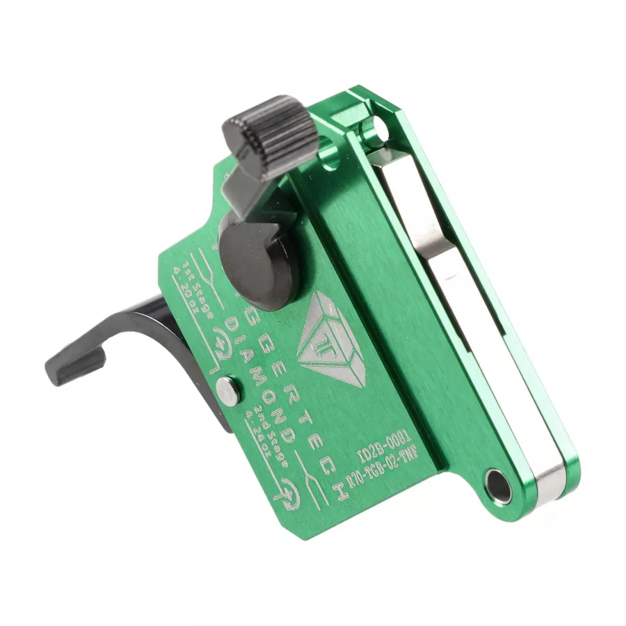 Spust Triggertech R700 Diamond PVD Black - język spustowy prosty - Two Stage 3/4