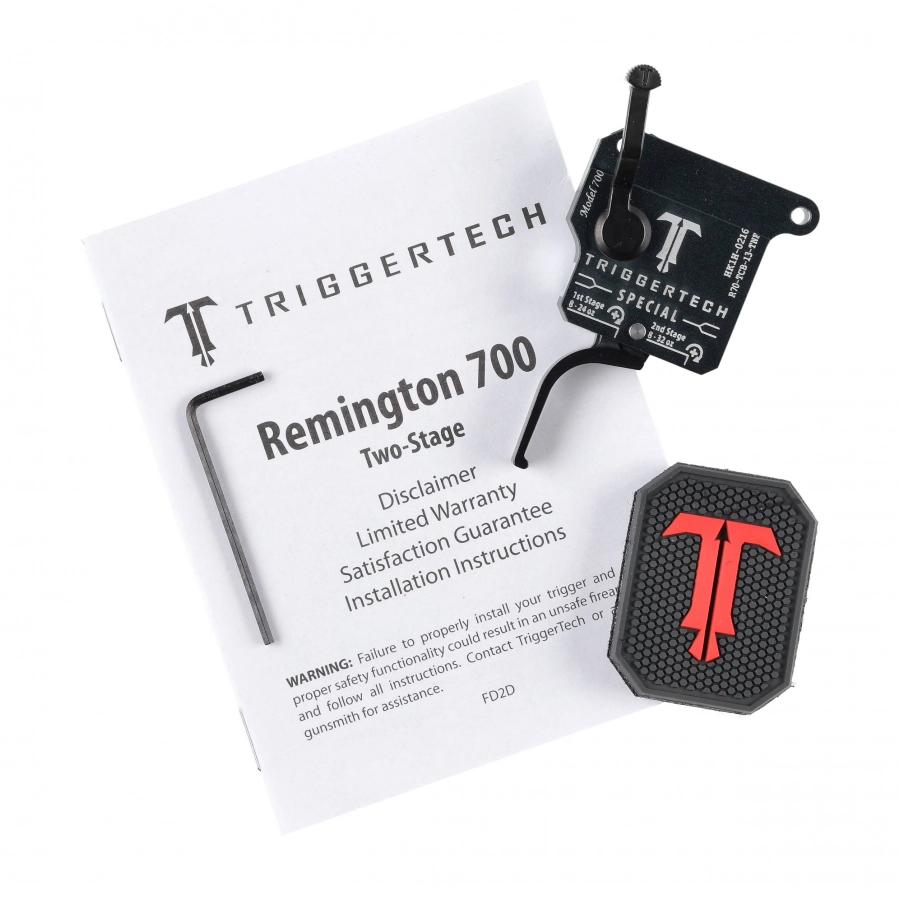 Spust Triggertech R700 Special PVD Black - język spustowy prosty - Two Stage 4/4
