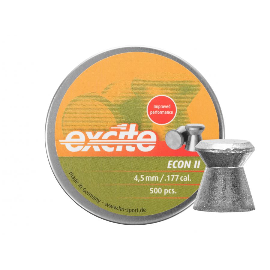 Śrut diabolo H&N Excite Econ Glatt II 4,5 mm 500 szt. 1/3