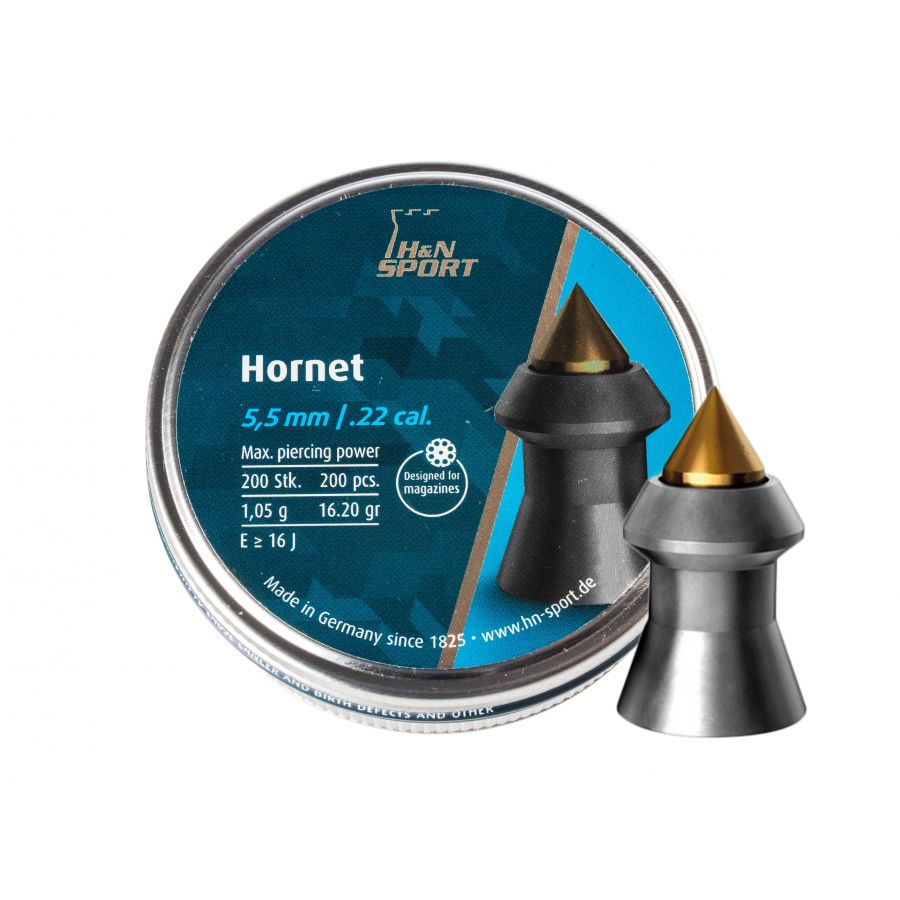 Śrut diabolo H&N Hornet 5,5 mm 200 szt. 1/2