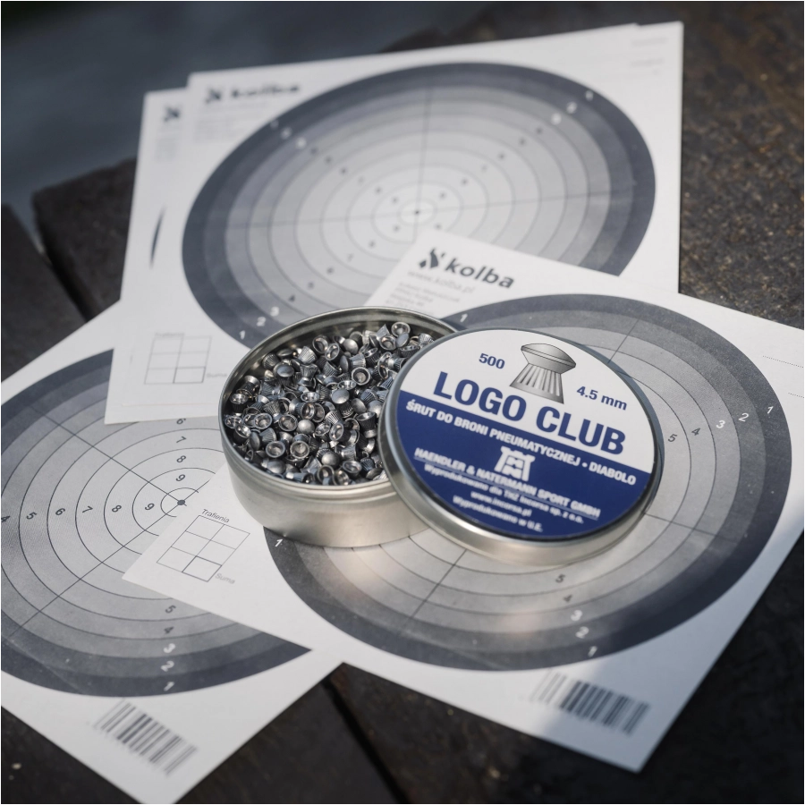 Śrut diabolo H&N Logo Club 4,5 mm 500 szt. 4/4