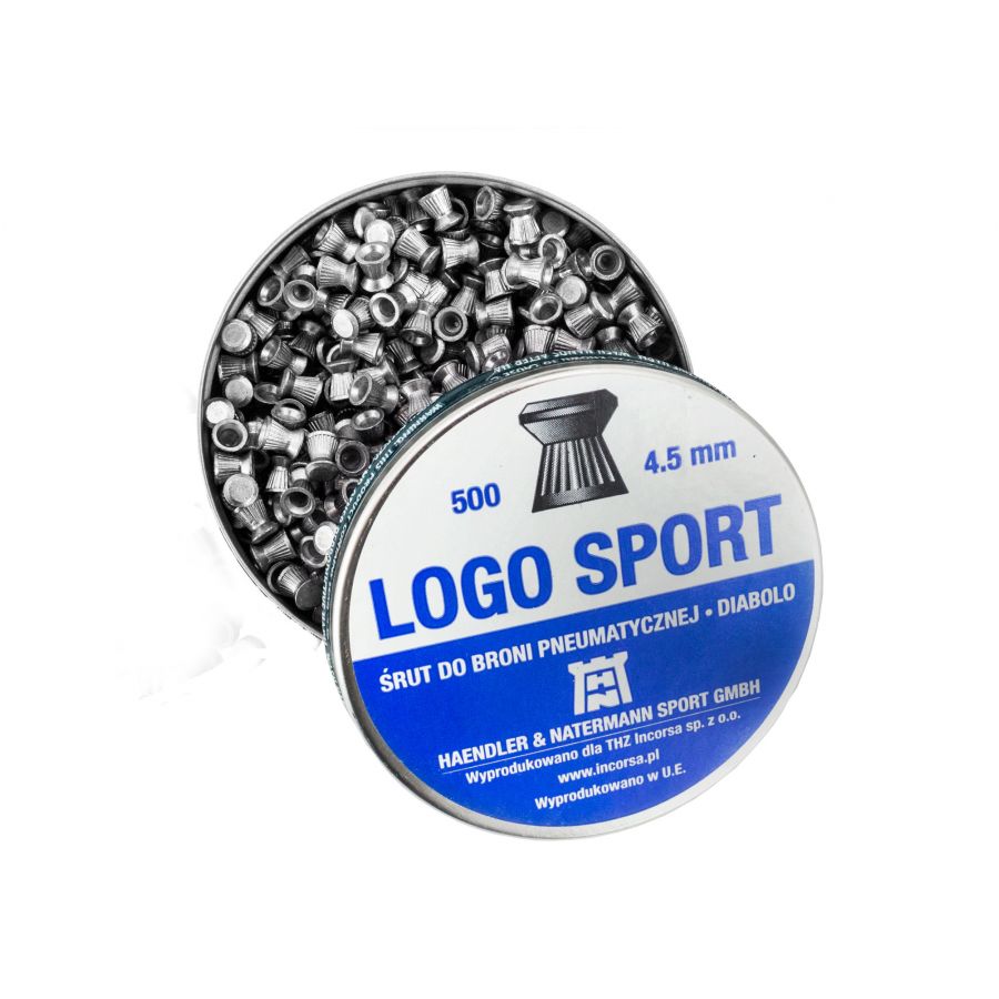 Śrut diabolo H&N Logo Sport 4,5 mm 500 szt. 2/2