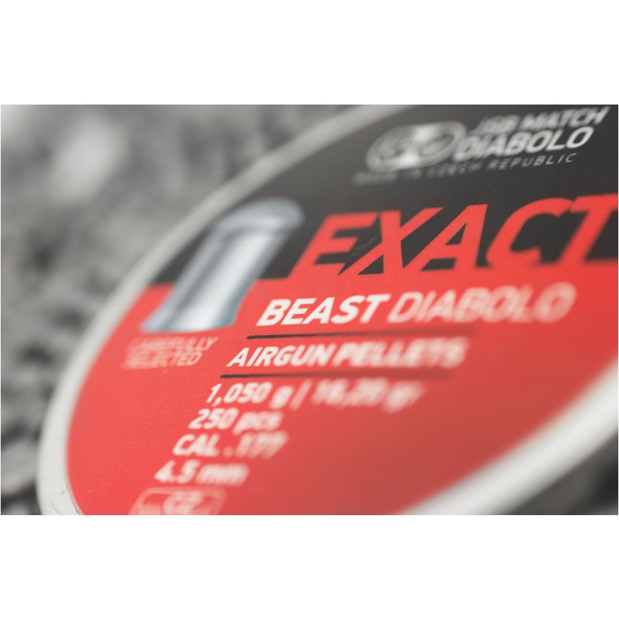 Śrut diabolo JSB Exact Beast 4,52 mm 250 szt. 

 4/4