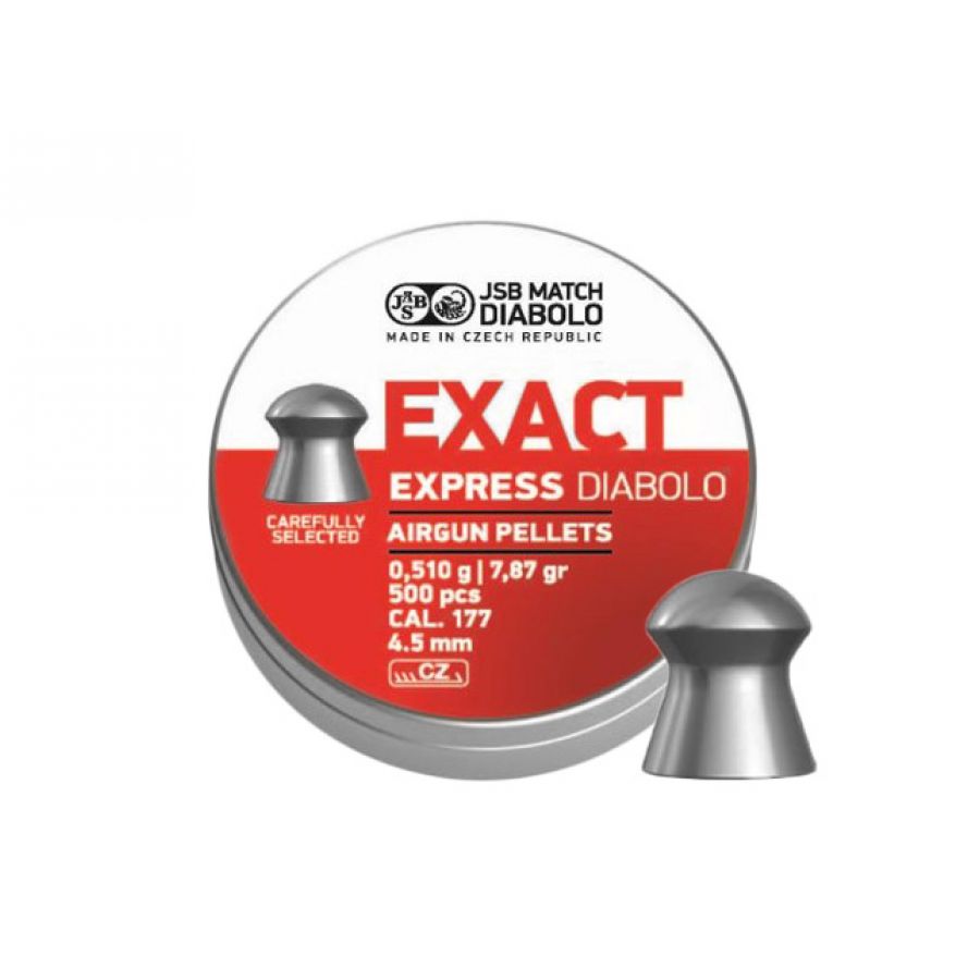 Śrut diabolo JSB Exact Express 4,52/500

 1/2
