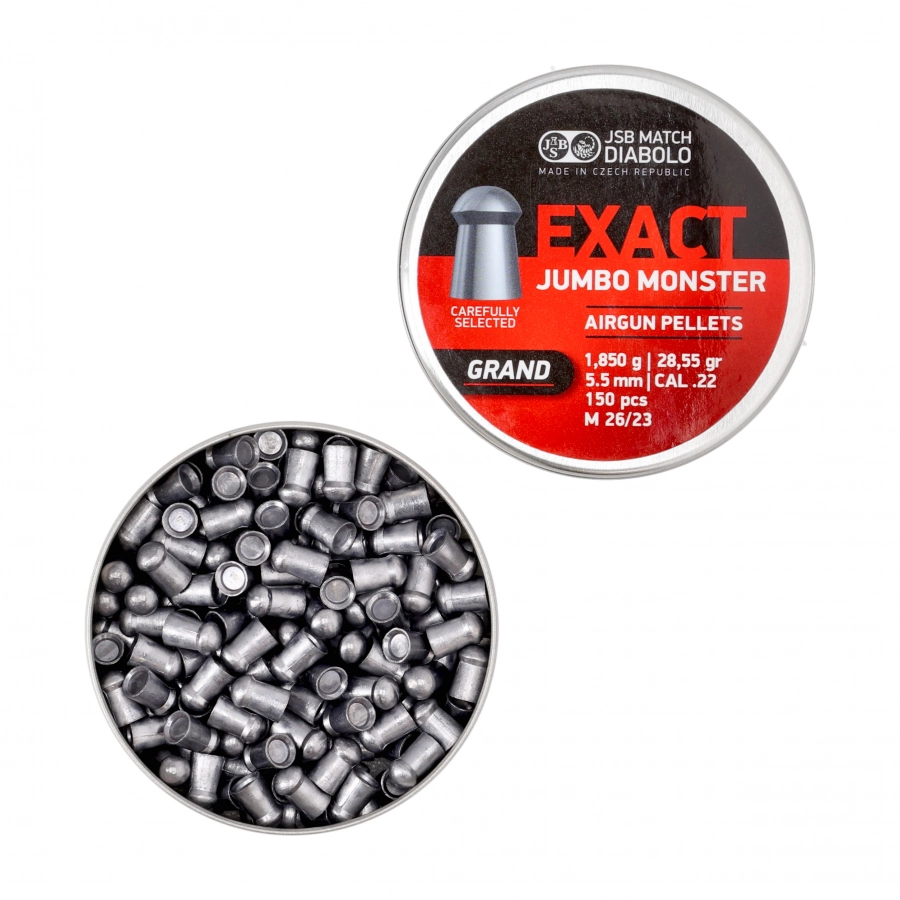 Śrut diabolo JSB Exact Jumbo Monster Grand 5,52 mm 150 szt. 2/4