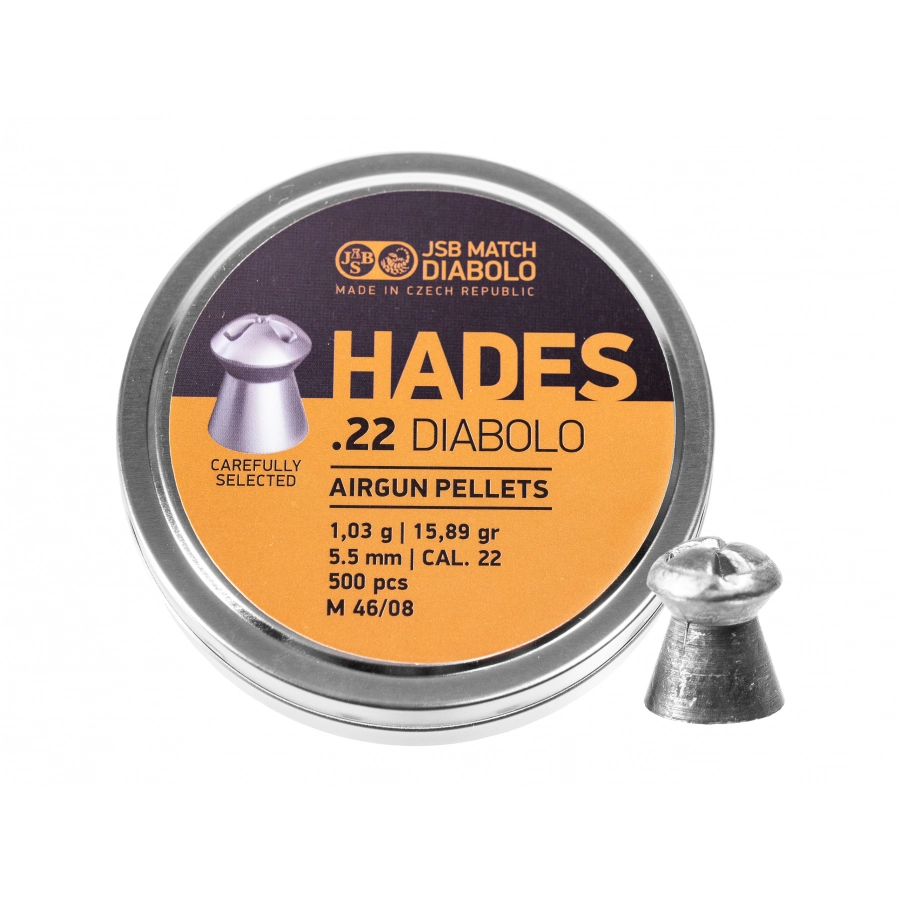 Śrut diabolo JSB Hades 5,5 mm 500 szt. 1/3