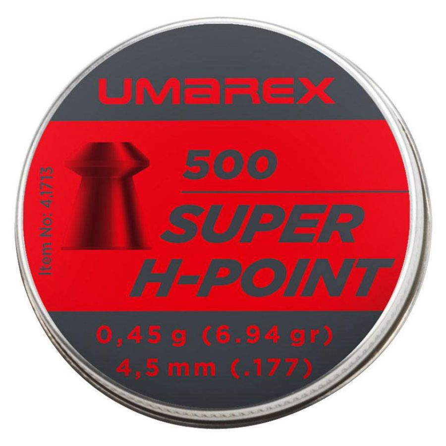 Śrut diabolo Umarex Super H-Point 4,5 mm 500 szt. 1/1