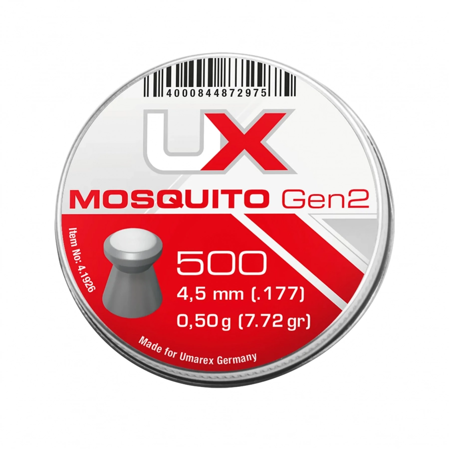 Śrut diabolo UX Mosquito gen 2. 4,5 mm 500 szt. 1/1