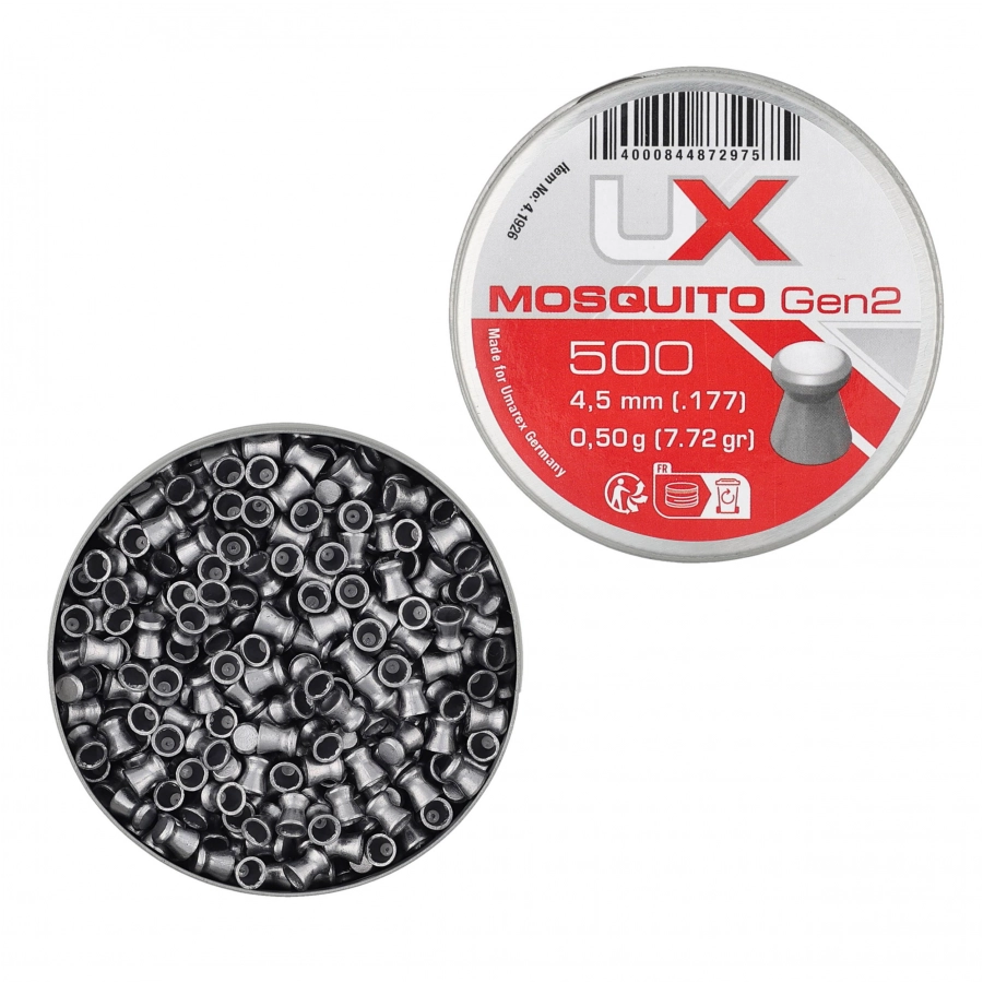 Śrut diabolo UX Mosquito gen 2. 4,5 mm 500 szt. 2/3
