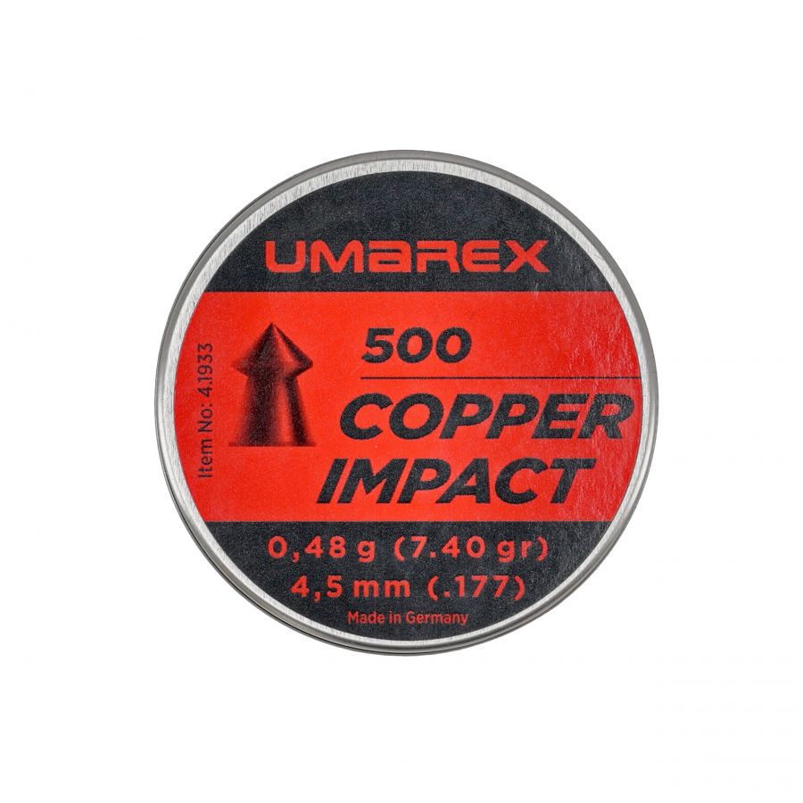 Śrut diabolo Walther Copper Impact 4,5 mm 500 szt. 1/4