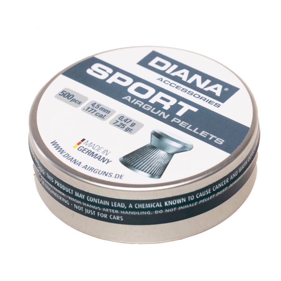 Śrut Diana Sport 4,5 mm 500 szt. 2/3